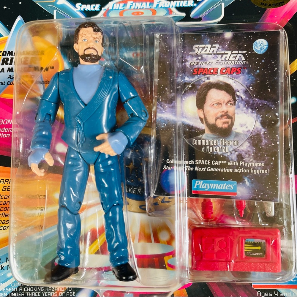 STAR TREK Commander Riker Malcorian Playmates 1994